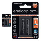 4 Pilhas Recarregaveis Eneloop Pro Aa 2a Panasonic 2 Cart