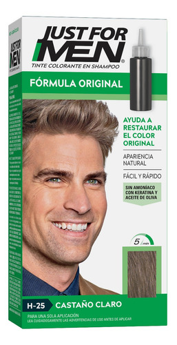 Tintura Shampoo Hombre Just For Men Varios Tonos