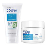 Set X2 Crema Hidratante + Mascarilla Peel Off -  Avon Care®