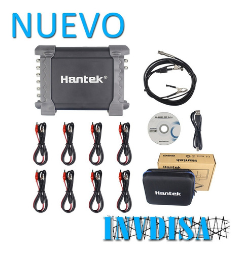 Osciloscopio De Uso Automotriz Hantek 1008c 8 Canales Win10