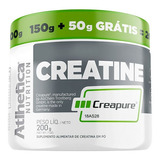 Creatina Creapure 150g+50g (200g) - Atlhetica Nutrition Sabor Sem Sabor