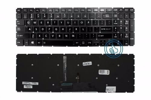 Teclado Toshiba L50-b L50 D-b L55-b P55w Ingles Iluminado