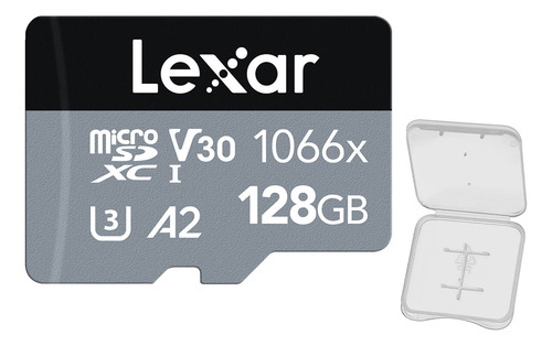 Cartão De Memória Micro Sd Lexar 128gb Cartão  E Adap +case