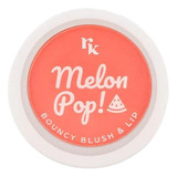 Blush - Ruby Kisses - Melon Pop - Kiss New York Tom Da Maquiagem Coral