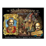 Shakespeare "doble Deck Playing Card Set
