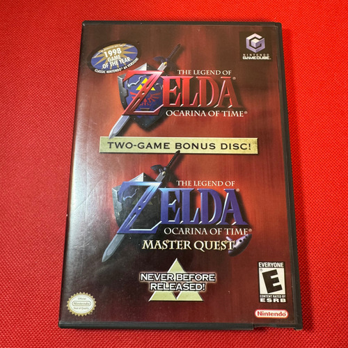 Zelda Ocarina Of Time Master Quest Nintendo Game Cube Gc