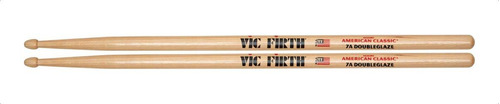 Baquetas Vic Firth American Clasicc 7a Punta Madera Color Natural