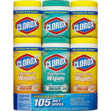 Paquete De 3 Paños Desinfectantes Clorox, Blanco (2 Cajas)