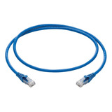 Cable De Red Utp Cat-6 2.00 Metros Azul