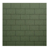 Teja Asfáltica Tegola Mixed Verde Paquete 2,32 M2 Oferta 