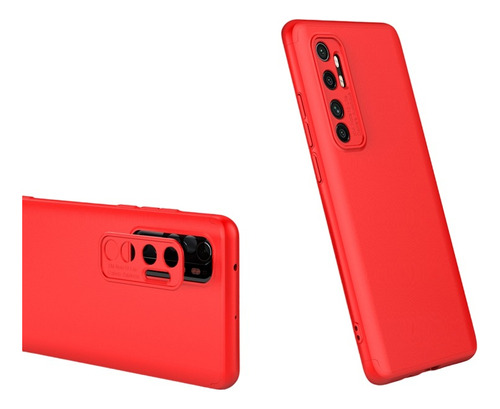 Funda Gkk 360 Para Xiaomi Mi Note 10 Lite Con Hidrogel