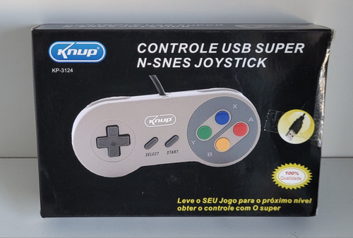 Controle Usb Super Nintendo Para Computador E Notebook