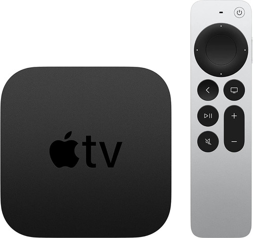  Apple Tv 4k A2169 2.ª Generación 2021 De Voz 4k 64gb Negro