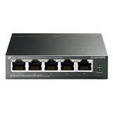 Switch Gigabit Easy Smart Tl-sg105pe 5 Puertos Poe+