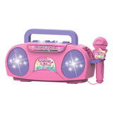 Máquina De Karaoke Con Micrófono Para Niños, Minialtavoz