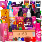 Kit 60 Gel Lubrificante Sexual Açoes Prazer Atacado Revenda