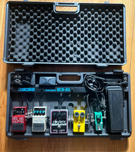 Pedalera - Pedal Board Bossb60 Incluye Cables