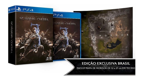 Jogo Terra Média Sombras Da Guerra Edição Exclusiva Ps4