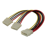 Cable Molex A 2 Molex - Adaptador Un Molex A Dos Molex