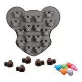 Molde Silicona De 16 Mini Mouses - Chocolates Gomitas Hielos