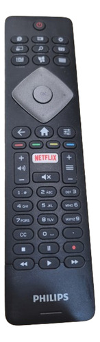 Control Remoto Philips Original Teclado, Netflix