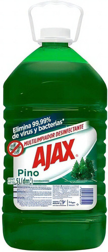 Limpiador Multiusos Ajax Pino 5 Litros