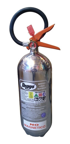Matafuego Drago Polvo Químico 5 Kg No Magnético Fuegos Abc 