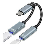 Adaptador Usb C Otg Compatible Con iPhone 15 Y Samsung S23-s