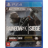 Jogo Tom Clancy's Rainbow Six Siege Ps4 Físico Usado