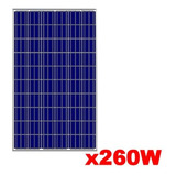 Placas Solares Marco De Aluminio, Mxpos-001, 260w, Celda Pol