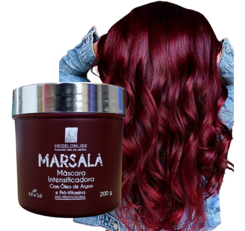 Tonalizante Máscara Pigmentante Cabelo Colorido Tinta 200g