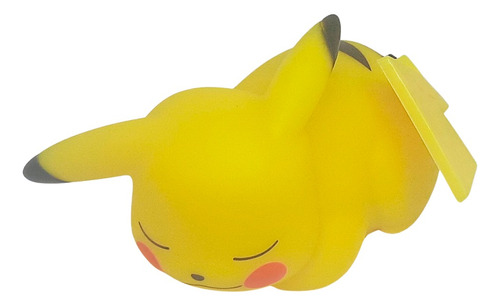 Lámpara Luz De Noche Pikachu Durmiendo, En Caja, Con Bolsa