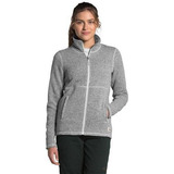 Polar Mujer Crescent Full Zip Gris Claro The North Face