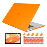Funda Protectora Rigida Dongke Naranja Para Macbook Pro 16 