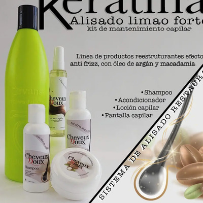Keratina Evans Brasileña Incluye Kit Mantenimiento + Detox | Meses sin interés