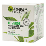 Crema Garnier  Té Verde Hidratante 48h Matificante 50ml