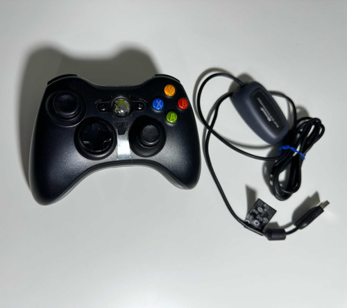 Joystick Original Microsoft Xbox + Adaptador Receptor Pc