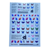 Stickers Mariposa  Manicure