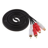 Cable De Sonido Estéreo Rca - Adaptador Para Mezclador De