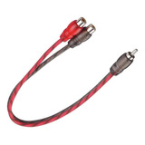 Cable Alargue Rca 1 Macho 2 Hembras Ds18 Potencia Ampli 