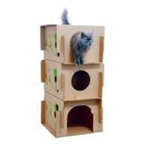 Toca Para Gatos Cama Casinha Petshop Brinquedo Gato