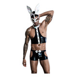 Uniforme Erótico Masculino Sexy Rabbit Male Role Play Gay [u