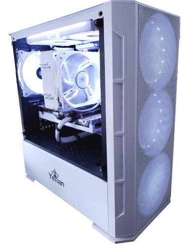 Pc Gamer Blanca White Snow Ryzen 5 5600x Amd Radeon 6500xt