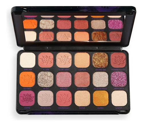 Paleta De Sombras Ojos Revolution London Forever Flawless