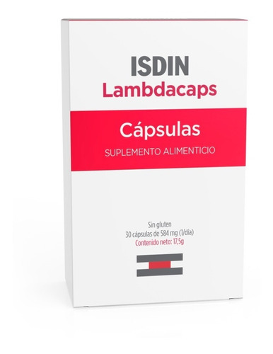 Isdin Lambdacaps Suplemento Alimenticio 30 Cápsulas