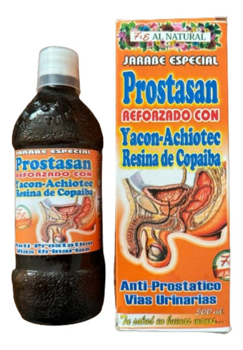 Prostasan Antiprostatico Jarabe Natural 500ml X2 Importada