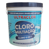 Kit Cloro Piscina Ultraclor Multiação 6x1 Balde 10kg 2 Unid