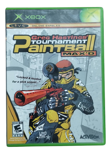 Greg Hastings' Paintball Max'd Tournament Juego Xbox Clasica