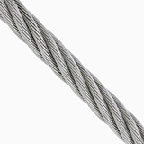 Cable Acero Galvanizado 1/2 7x19 X 1mts Línea De Vida