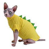 Ropa Del Gato Dinosaurio Diseño Sphynx Sin Pelo Transp...